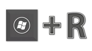 Windows Key Plus R Key